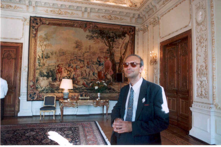Прием во французском посольстве. Август 2001 г.